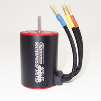 Quanum 3650 moteur sans balais étanche 3100KV/3900KV/4300KV prise 4mm pour 1/10 1/12 1/14 RC voitures bateaux véhicules