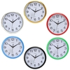 Quartz Grand Vintage Ronde Moderne Maison Chambre Rétro Temps Cuisine Horloge Murale