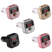 Quelima B9 Support de chargeur de voiture pour lecteur MP3 de voiture Bluetooth et transmission FM