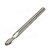 Queue cylindrique 2 flûte balle fin nez de fraise de 6mmx6mm