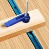 Quick-Acting Woodworking T-Track Hold Down Clamp 5/16"-18 Thread for 19mm T-Track