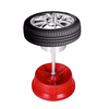Équilibreur de pneu de roue de moyeu portable avec niveau de bulle Heavy Duty Rim Mini Auto Truck Tire Balancing Machine