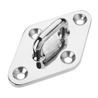 Quincaillerie marine en forme de losange Matériel de croisière Matériel de voilure en acier inoxydable 316 en acier inox