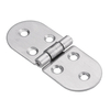 Quincaillerie pliante industrielle de meubles de charnière de porte en acier inoxydable demi-rond ajustable charnières