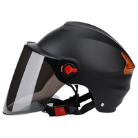 Équitation casque demi visage scooter électrique moto vélo hommes femmes été
