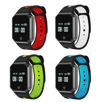 QW11 Bluetooh Bracelet Moniteur de fréquence cardiaque Fitness Tracker Bracelet intelligent pour téléphone portable