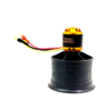 QX-MOTOR 50mm 12 Pales Ventilateur Conduit EDF CW CCW avec QF2611 3S 4S Moteur Brushless pour RC Avion Jet