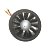 QX-Motor 90mm 12 pales conduit ventilateur EDF unité avec 8S 12S QF3758 1200KV/1000KV moteur sans balai pour modèle d&3
