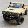 QY3D 3D Printed Front Bumper Adapt to MNRC MN82 1/12 RC Car Parts Front Bumper Protector for TOYOTA Land Cruiser LC79 Ve