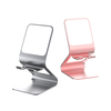 R-JUST Support de support de bureau en métal pliable Support de miroir en direct pour tablette Smartphone