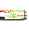 Racerstar RS20A V2 20ABlheli_S BB2 48MHZ OPTO 2-4S ESC Support Oneshot42 Multishot 16.5 Dshot600 pour FPV Racer