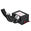 Radiateur de voiture 12V / 24V avec 3 sorties dair 2 grand ventilateur de refroidissement maximum environ 80 ° C