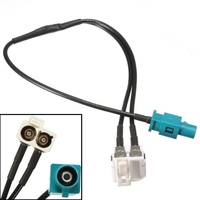 Radio de diversité antenne adaptateur fakra pour vw skoda rns510 rcd510 rns310 rns315
