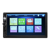 Radio stéréo de voiture tactile de 7 pouces MP5 2 Din dans le tableau de bord bluetooth FM AUX USB + caméra gratuite
