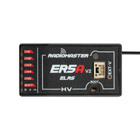 Radiomaster ER5A V2 2.4GHz 5CH ELRS PWM Receiver for MT12 Pocket Boxer TX16S Zorro ELRS Radio Transmitter