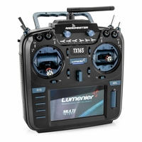 RadioMaster TX16S MKII MAX PRO Émetteur radio multiprotocole 2, 4 GHz édition Lumenier avec cardans AG01
