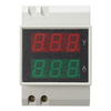 Rail Din LED AC 80-300V 0-100.0A Ampéremètre Volt Meterr Active Facteur de puissance et de puissance Compteur d