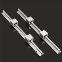 Rail linéaire de 475mm entièrement soutenu tige d