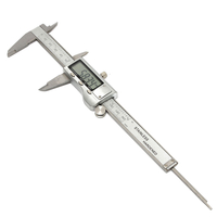 Raitool ™ 6 pouces 150mm LCD numérique électronique vernier étrier micromètre en acier inoxydable règle