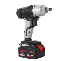 Raitool 108VF 12800mAh Lithium-Ion Batterie Kit de perceuse à percussion électrique sans fil avec 1 ou 2 Batterie