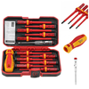 Raitool 13 pièces 1000V jeu de tournevis isolés électroniques Phillips à fente Torx CR-V outils de réparation de tournev