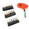 Raitool 1/4 Clé À Cliquet Tournevis Ensemble 19PC Mini Tournevis DIY Matériel De Ménage Outil
