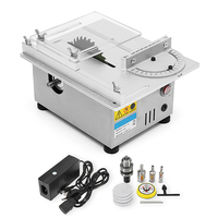 Raitool™ T4 Mini scies à table Tour détabli à bois Polisseuse électrique Meuleuse Modèle de bricolage Scie à découp