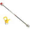 Rallonge de pistolet de peinture airless 500mm de 20 pouces avec protection de buse