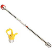 Rallonge de pistolet de peinture airless 500mm de 20 pouces avec protection de buse
