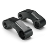 Rallonges de rallonge de risers de rétroviseurs de moto dalliage daluminium universel de 8mm / de 10mm