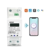 RANDONNÉE DDS238-2WIFI IVAP 90-300V 50/60Hz Tuya monophasé 65A Din Rail WIFI compteur dénergie intelligent minuteri