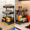 Rangement de cuisine multifonctionnel Étagère de four à micro-ondes Étagère de salle de bain Étagère de rangement pour l