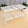 Rangement pliable multicouche de plateau de superposition de supports de rayonnage de cuisine organisateur multi du