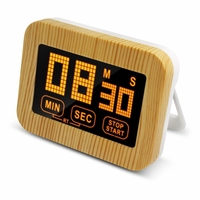 Rappel de compte à rebours de la minuterie décran tactile avec le minutage électronique minuterie de cuisine minute