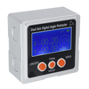 Rapporteur numérique 360 ° à axe simple et double LCD Angle Finder Angle Règle de niveau inclinométrique avec magnétique