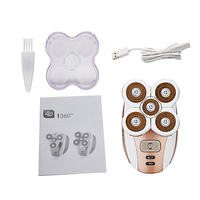 Rasoir de rasoir imperméable de rasoir de bikini dépilateur électrique dauxiliaire électrique global de tensio