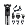 Rasoir électrique rechargeable pour hommes professionnel 4 en 1 rasoir multifonctionnel