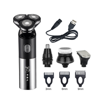 Rasoir électrique rechargeable pour hommes professionnel 4 en 1 rasoir multifonctionnel