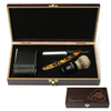 Rasoir pour hommes Luckyfine Kit de rasage coupe-cheveux professionnel rasoir de barbier brosse de rasage rasoir de sécu