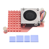 Raspberry Pi Dissipation Cooling Fan Pure Copper Radiator Blower Cooler Heatsink for Raspberry Pi 5