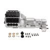 RBR / C 1:10 Transmission à trois vitesses à double moteur pour pièces de voiture RC Kit non assemblé sur chenilles SCX1