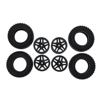 RBR / C MN86 roue pneu moyeu en métal modèle voiture RC bricolage pièces de rechange R530