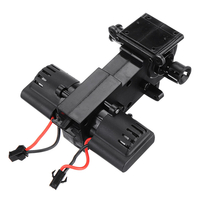 RBRC Power Gear Box avec deux moteurs 280 brossés pour pièces de rechange de véhicules automobiles RB1277A 1/12 RC
