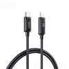 RC-128 100W USB-C/Port Apple vers câble USB-C PD3.0 Alimentation Affichage numérique Chargement rapide Cordon de transmi