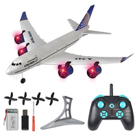 RC Boeing 747 avion de ligne 527mm envergure EPP 2.4Ghz 3CH Mini avion Mode 2 accélérateur à gauche RTF prêt à voler