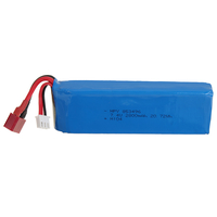 RC Voiture De Rechange 7.4 V 2800 mAh 2S Lipo Batterie T Plug pour Eachine EAT14 Wltoys 144001 144010 124016 124017 Véhi