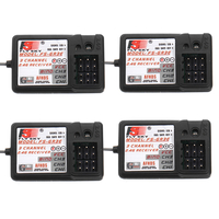 Récepteur 4PC Flysky 2.4G 3CH FS-GR3E pour émetteur FS GT2 / GT2B / GT2F / GT3B / GT3C / T6 / CT6B / TH9A / TH9X
