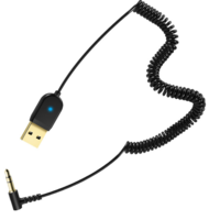 récepteur audio sans fil bluetooth 5.0 jack 3, 5 mm pour ordinateur de voiture tv musique stéréo