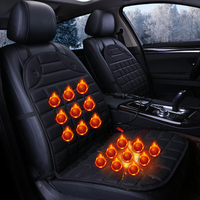 Réchauffeur automatique de chauffage de coussin de siège de voiture chauffé par double DC 12V universel