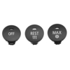 Réchauffeur Climat Air Conditionné outil de nettoyage Bouton De Réparation Capuchon De Couverture Pour BMW Série 5 E60 E
